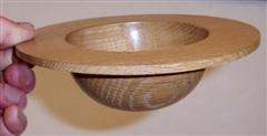 Oak bowl by Peter Blake